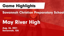 Savannah Christian Preparatory School vs May River High  Game Highlights - Aug. 26, 2021