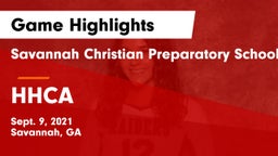 Savannah Christian Preparatory School vs HHCA Game Highlights - Sept. 9, 2021