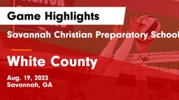 Savannah Christian Preparatory School vs White County  Game Highlights - Aug. 19, 2023