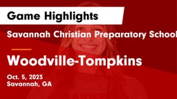 Savannah Christian Preparatory School vs Woodville-Tompkins Game Highlights - Oct. 5, 2023