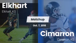 Matchup: Elkhart  vs. Cimarron  2016