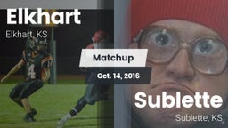 Matchup: Elkhart  vs. Sublette  2016
