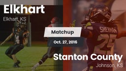 Matchup: Elkhart  vs. Stanton County  2016