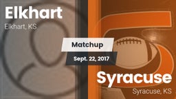 Matchup: Elkhart  vs. Syracuse  2017