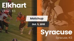 Matchup: Elkhart  vs. Syracuse  2018