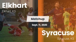 Matchup: Elkhart  vs. Syracuse  2020