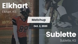 Matchup: Elkhart  vs. Sublette  2020