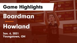 Boardman  vs Howland  Game Highlights - Jan. 6, 2021