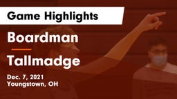 Boardman  vs Tallmadge  Game Highlights - Dec. 7, 2021