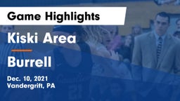 Kiski Area  vs Burrell  Game Highlights - Dec. 10, 2021