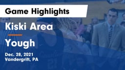 Kiski Area  vs Yough  Game Highlights - Dec. 28, 2021