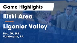 Kiski Area  vs Ligonier Valley  Game Highlights - Dec. 30, 2021