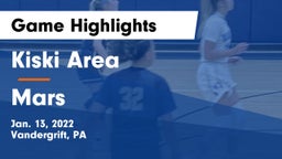 Kiski Area  vs Mars  Game Highlights - Jan. 13, 2022