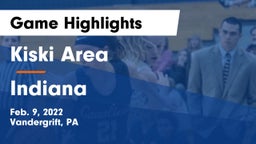 Kiski Area  vs Indiana  Game Highlights - Feb. 9, 2022