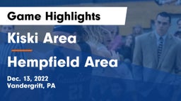 Kiski Area  vs Hempfield Area  Game Highlights - Dec. 13, 2022