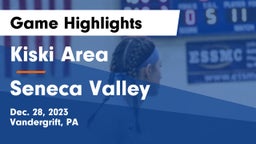 Kiski Area  vs Seneca Valley  Game Highlights - Dec. 28, 2023
