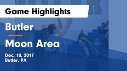Butler  vs Moon Area  Game Highlights - Dec. 18, 2017