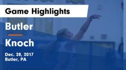 Butler  vs Knoch  Game Highlights - Dec. 28, 2017