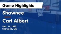 Shawnee  vs Carl Albert Game Highlights - Feb. 11, 2020