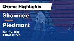 Shawnee  vs Piedmont  Game Highlights - Jan. 15, 2021