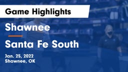 Shawnee  vs Santa Fe South  Game Highlights - Jan. 25, 2022