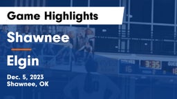 Shawnee  vs Elgin  Game Highlights - Dec. 5, 2023