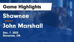 Shawnee  vs John Marshall  Game Highlights - Dec. 7, 2023