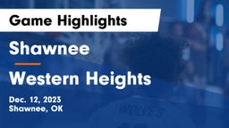 Shawnee  vs Western Heights  Game Highlights - Dec. 12, 2023
