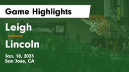 Leigh  vs Lincoln  Game Highlights - Jan. 18, 2023