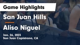 San Juan Hills  vs Aliso Niguel  Game Highlights - Jan. 26, 2023