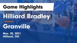 Hilliard Bradley  vs Granville  Game Highlights - Nov. 20, 2021