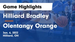 Hilliard Bradley  vs Olentangy Orange  Game Highlights - Jan. 6, 2022