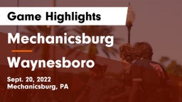 Mechanicsburg  vs Waynesboro  Game Highlights - Sept. 20, 2022