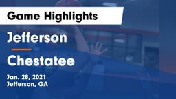 Jefferson  vs Chestatee  Game Highlights - Jan. 28, 2021