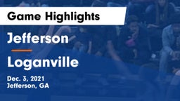 Jefferson  vs Loganville  Game Highlights - Dec. 3, 2021