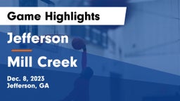 Jefferson  vs Mill Creek  Game Highlights - Dec. 8, 2023