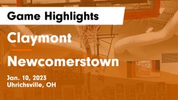 Claymont  vs Newcomerstown  Game Highlights - Jan. 10, 2023