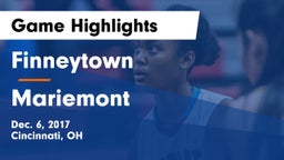 Finneytown  vs Mariemont  Game Highlights - Dec. 6, 2017
