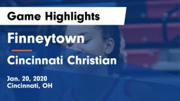 Finneytown  vs Cincinnati Christian  Game Highlights - Jan. 20, 2020