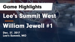 Lee's Summit West  vs William Jewell #1 Game Highlights - Dec. 27, 2017