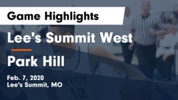 Lee's Summit West  vs Park Hill  Game Highlights - Feb. 7, 2020