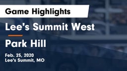 Lee's Summit West  vs Park Hill  Game Highlights - Feb. 25, 2020