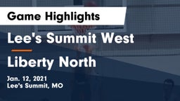 Lee's Summit West  vs Liberty North  Game Highlights - Jan. 12, 2021