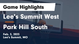 Lee's Summit West  vs Park Hill South  Game Highlights - Feb. 3, 2023