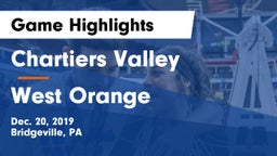 Chartiers Valley  vs West Orange  Game Highlights - Dec. 20, 2019