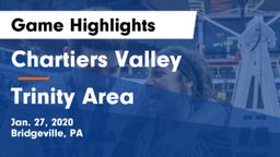 Chartiers Valley  vs Trinity Area  Game Highlights - Jan. 27, 2020