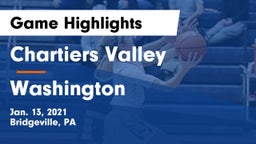 Chartiers Valley  vs Washington  Game Highlights - Jan. 13, 2021