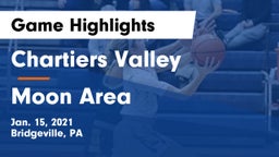Chartiers Valley  vs Moon Area  Game Highlights - Jan. 15, 2021
