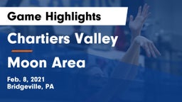 Chartiers Valley  vs Moon Area  Game Highlights - Feb. 8, 2021