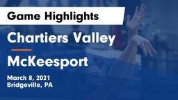 Chartiers Valley  vs McKeesport  Game Highlights - March 8, 2021